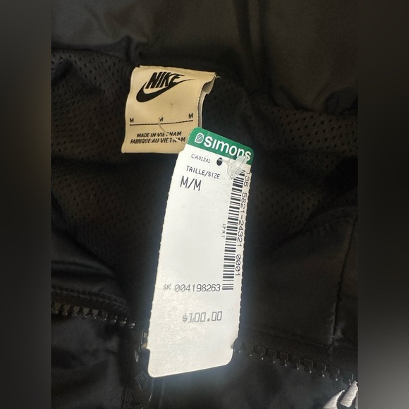 New Men’s Sz Medium 1/4 Zip Pullover Jacket - Picture 2 of 4